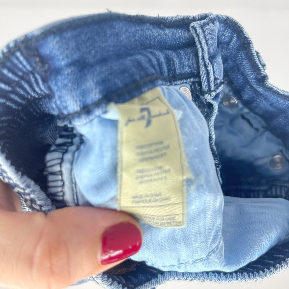 7 For All Mankind Baby Girls Skinny Jeans 12m - Picture 4 of 4